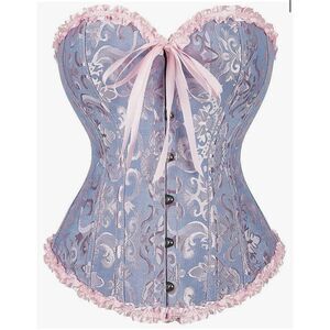 SZIVYSHI Corset Tops for Women, Bustier Shapewear Lingerie, Lace Waist